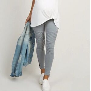 Pinkblush Maternity Moto Jeans